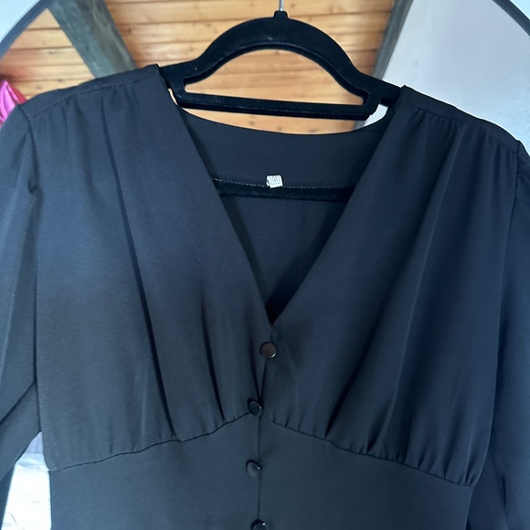 New Black Midi Dress - Picture 3 of 3